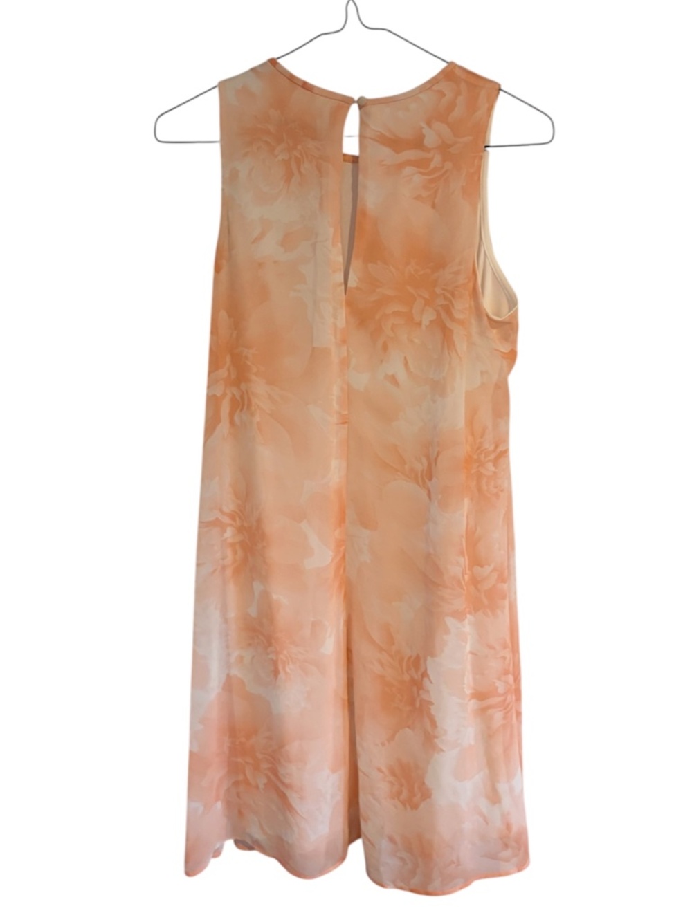 Calvin Klein Pink Floral Dress | Size 6 - Picture 4 of 8